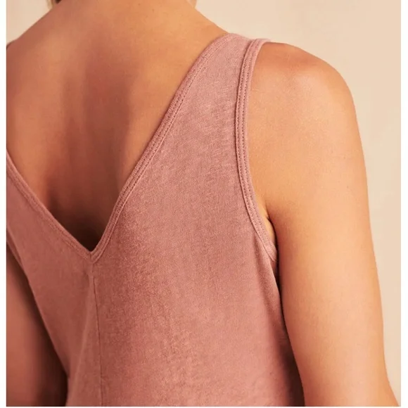 ❌SOLD❌ $148 NWT! Faherty Brand Cliffside Dress - Cedarwood - Picture 6 of 10